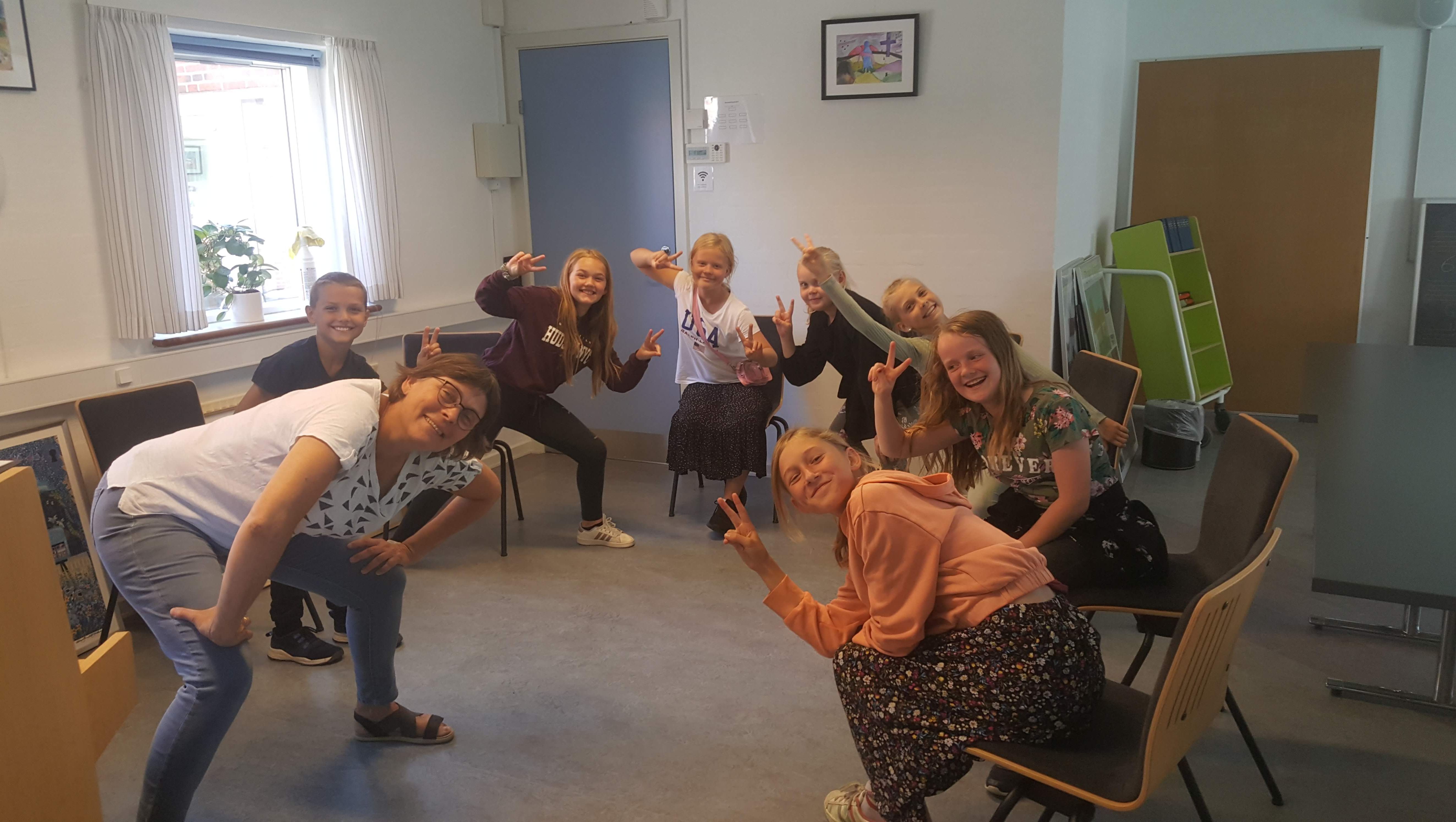 børn fra juniorkoret